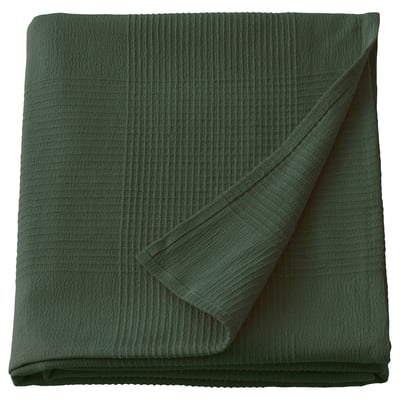 INDIRA غطاء سرير, رمادي-أخضر, 150x250 سم