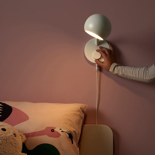 KORVSNÖRE مصباح حائط LED