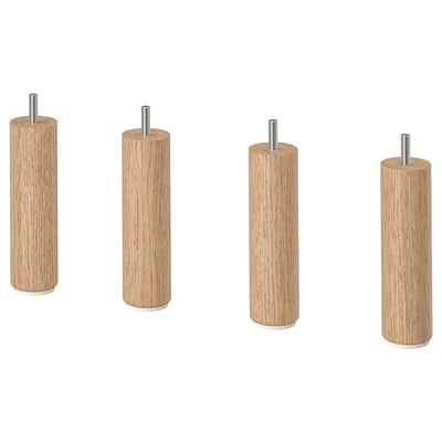 LANDSKRONA أرجل, خشب, 15 سم