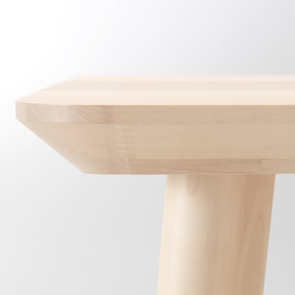 LISABO طاولة جانبية, قشرة خشب الدردار, 45x45 سم