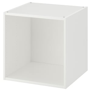 PLATSA هيكل, أبيض, ‎60x55x60 سم‏
