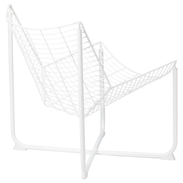 SKÅLBODA كرسي بذراعين, أبيض