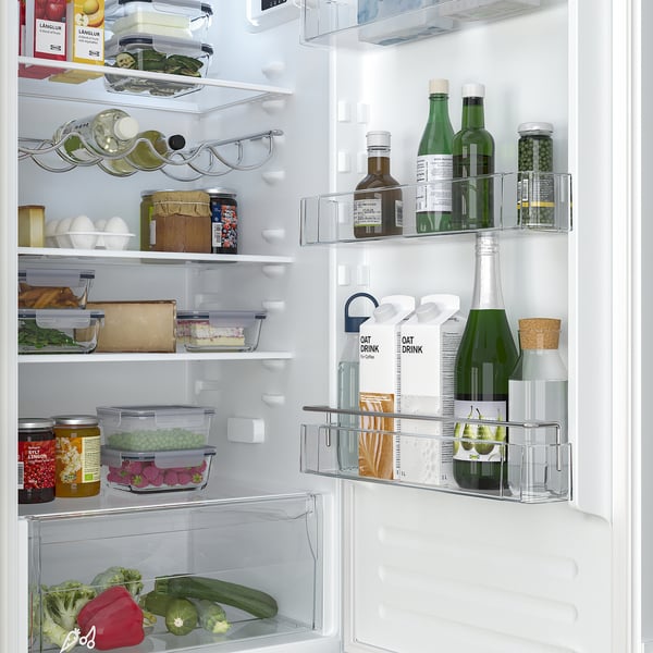 TINAD ثلاجة/مجمدة, IKEA 500 مدمج, 210/79 ل