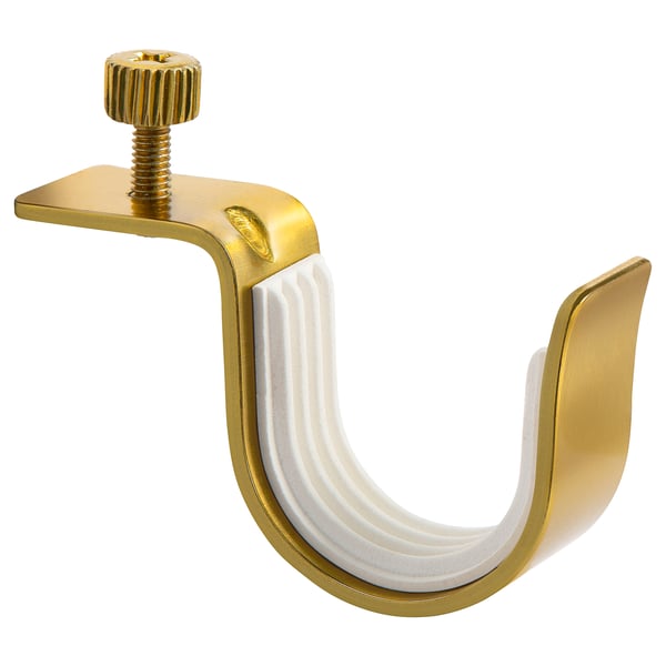 Gold BETYDLIG rod holder, white anti-slip.