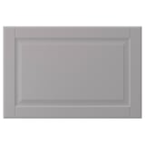 Rectangular grey cabinet door with bevelled edges.