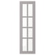 A BODBYN door in soft grey with bevelled panels. It a traditional design and smooth, easy-to-clean surface.