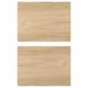 ENHET: wooden panels, light brown, rectangular, smooth texture.