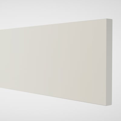 Modern white cabinet part, smooth finish, clean edges. High-quality, minimalist design.