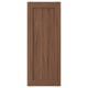 ENKÖPING: brown walnut, wooden cabinet door with frame, vertical grain, 25-year warranty.