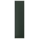 HAVSTORP kitchen panel: dark green, acrylic painted fibreboard, smooth look