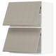 Beige METOD cabinets with stensund fronts.