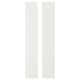 Two white rectangular boxes, simple and clean design, ideal for storage.