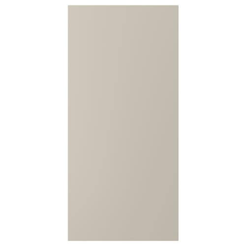 A beige STENSUND cover panel, rectangular, made of fiberboard with an acrylic paint finish.