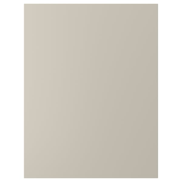 Beige STENSUND fiberboard cover panel, rectangular, acrylic finish, stain-resistant, easy to clean, country-style interior.