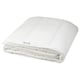 STJÄRNBRÄCKA white duvet, fluffy, rectangular, lightweight, soft, lyocell/cotton.