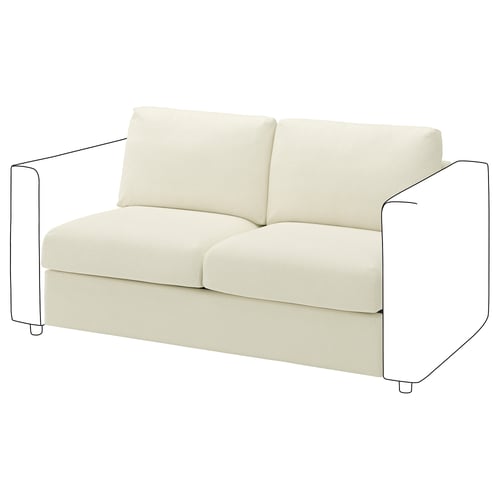 VIMLE 2-seat section, Johanneshov off-white