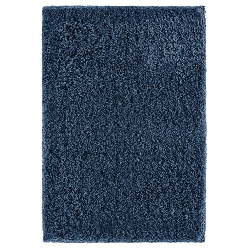 ALMTJÄRN Bath mat, dark blue, 40x60 cm