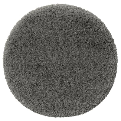 ALMTJÄRN Bath mat, dark grey, 65 cm