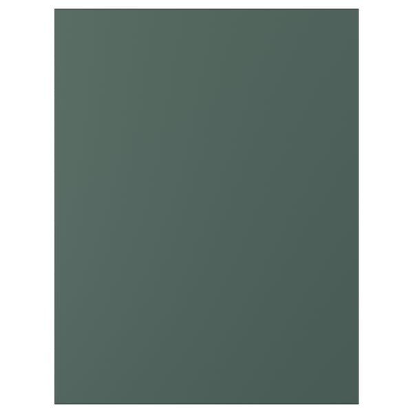 ASPUDDEN Cover panel, dark grey-green, 62x80 cm