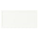 An ASPUDDEN drawer: white, rectangular, made of particleboard and fiberboard with plastic edging, designed for storage.