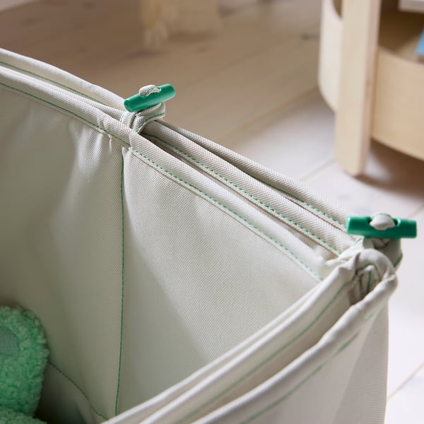 GREJSIMOJS Mat/storage box, foldable/beige
