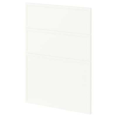METOD 3 fronts for dishwasher, Aspudden matt white, 60 cm