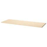 MITTZON desk shelf, light wood colour, square shape, simple design, easy-clean surface.