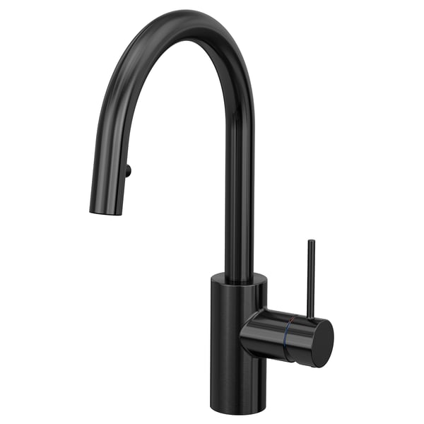 SALLSJÖN Kitchen mixer tap pull out, black
