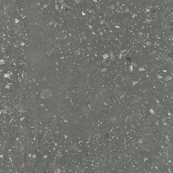 Dark grey speckled wall panel, high-pressure laminate, durable, easy to clean.
