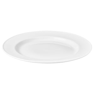 VARDAGEN Plate, white, 27 cm