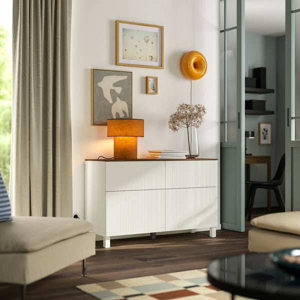 BESTÅ Комб для хран с дверц/ящ