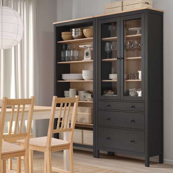 HEMNES Комб для хран с дверц/ящ
