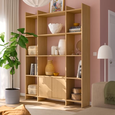 LÅDMAKARE Комбинация для хран с раздв дверц