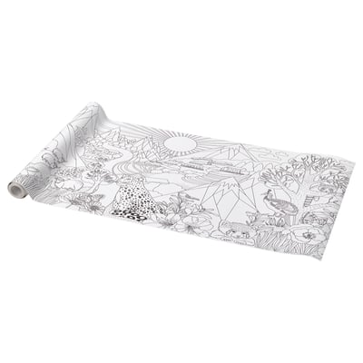 ALPTALL Colouring paper roll, The Himalayas, 8 m