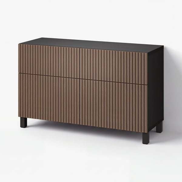 BESTÅ Storage combination w doors/drawers