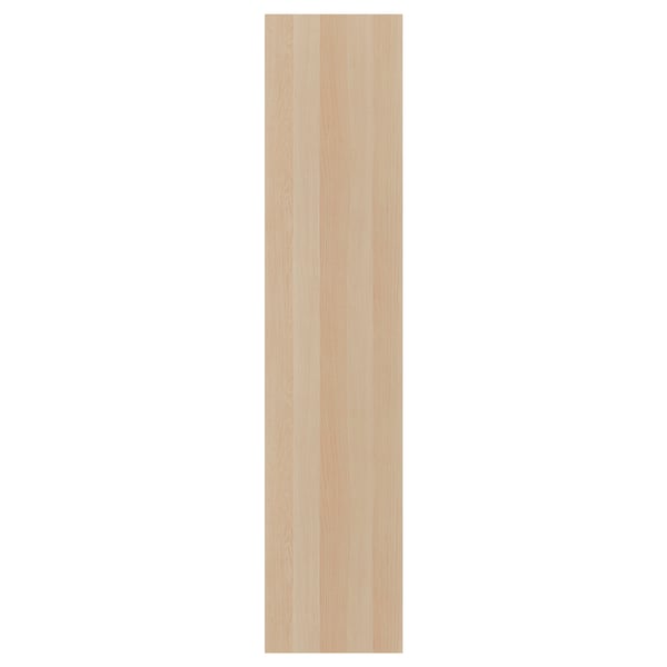 A light-colored wooden panel door from FORSAND, designed for pax wardrobes, with a smooth, natural wood grain finish.