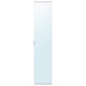 KAMMARTORP mirror cabinet door. Traditional design with milled pattern. Rectangle shape, clear glass.