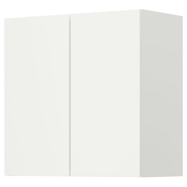 LASTARE Wall mounted frame with doors, white, 60x32x60 cm