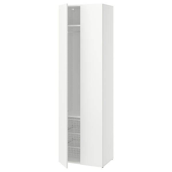 LASTARE Wardrobe combination, white, 60x42x201 cm