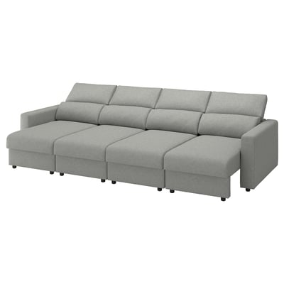 MALMKÖPING 4-seat sofa, Tibbleby beige/grey
