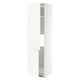 METOD High cab f fridge/freezer w 2 doors, white/Aspudden matt white, 60x60x220 cm