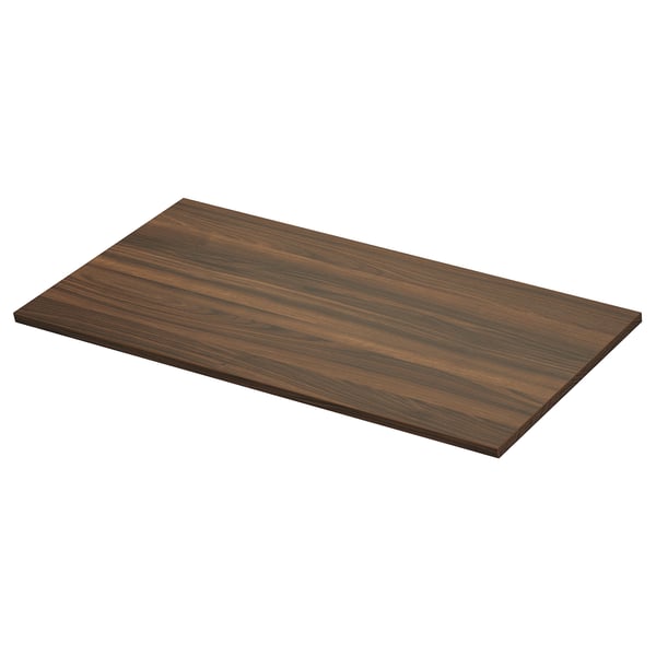 TOLKEN wooden countertop, brown, rectangular, smooth surface, laminate material.