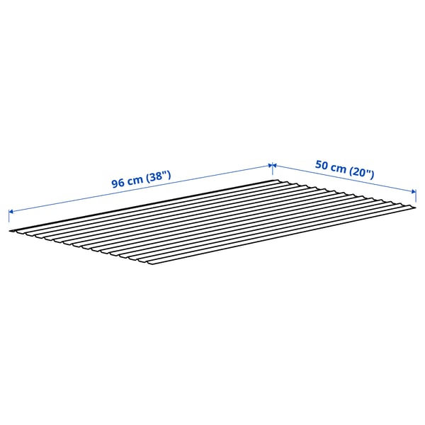Illustration with measurements for the product: UPPDATERA.