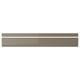 VOXTORP Cover panel for lighting, high-gloss dark grey-brown, 221 cm