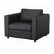 Leather & coated fabric armchairs