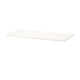 Белая стальная полка BOAXEL, настенная, прямоугольная.
