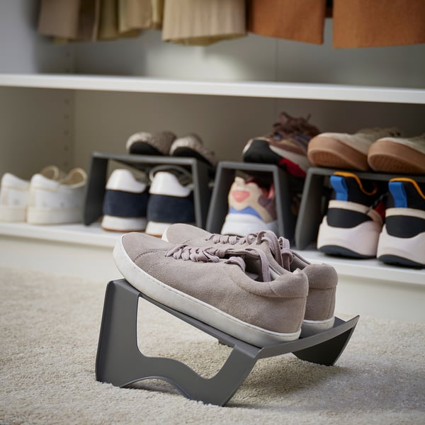 MURVEL Модуль для хранения обуви, серый, 27x14x25 см