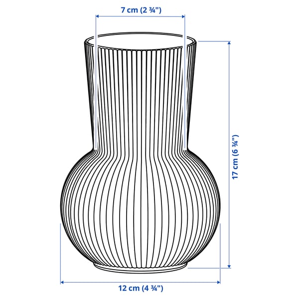 Иллюстрация с размерами для товара: PÅDRAG.