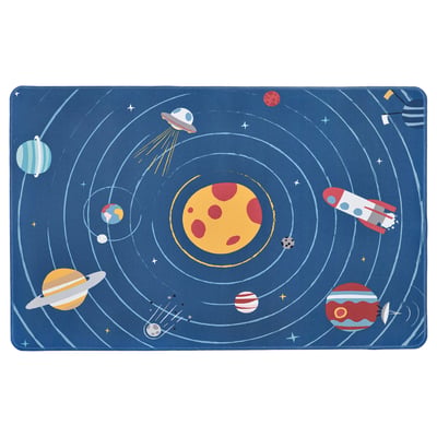 AFTONSPARV لبادة مكتب, مساحة/أزرق, 38x60 سم