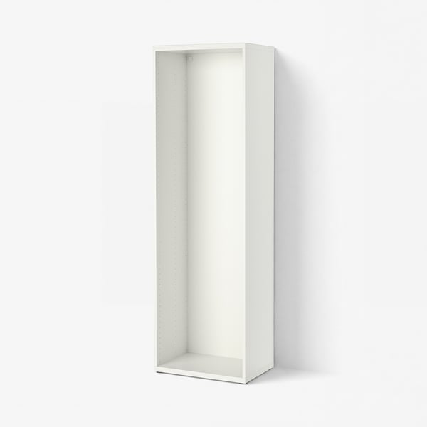 BESTÅ هيكل, أبيض, 60x40x192 سم